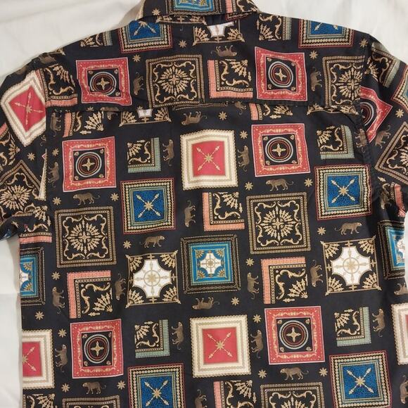 Vintage Surf Society Italian Unique Artwork Short Sleeve, swimwear, SZ L - Picture 4 of 4